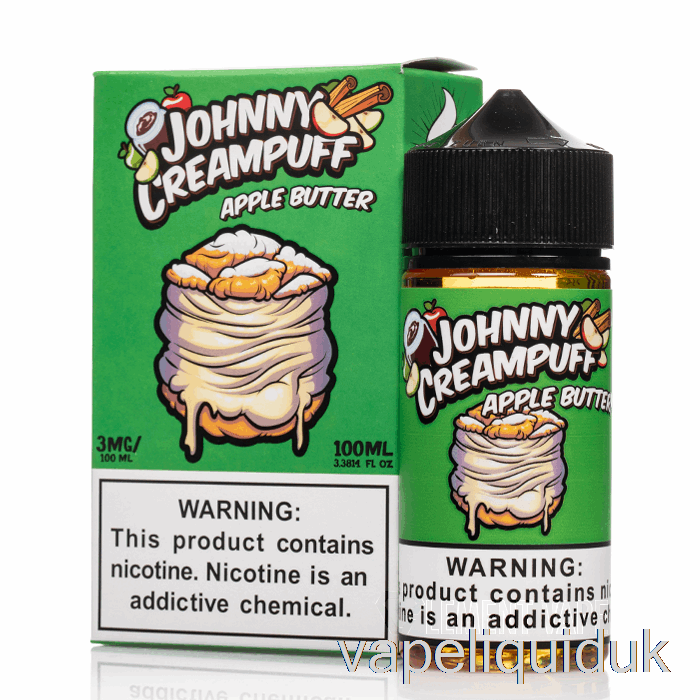 Apple Butter - Johnny Creampuff - 100mL 3mg Vape Liquid